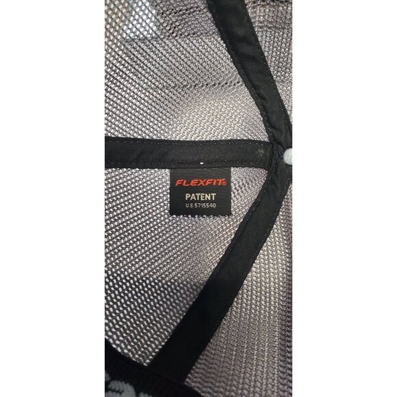 Travis Mathew Flexfit Patent Baseball Cap Hat Men's Size S-M Mesh Gray - Picture 5 of 7